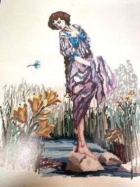 Maids Of Thyme "The Reflecting Pool" Cross-Stitch Pattern By Cross My Heart Inc